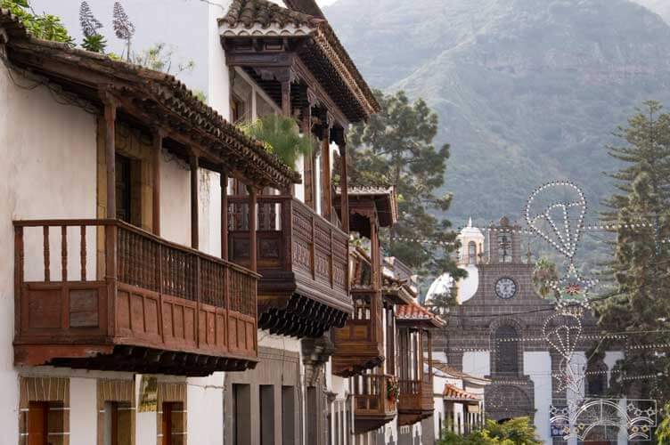Teror ist eine historische Stadt auf Gran Canaria