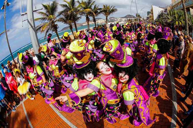Carnaval in Las Palmas op Gran Canaria
