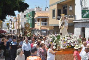 El Tablero und der heiligen Prozession