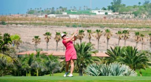 Golf spielen in der Sonne auf Gran Canaria