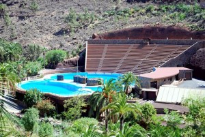 Amfitheater en dolfijnenshow Palmitos park